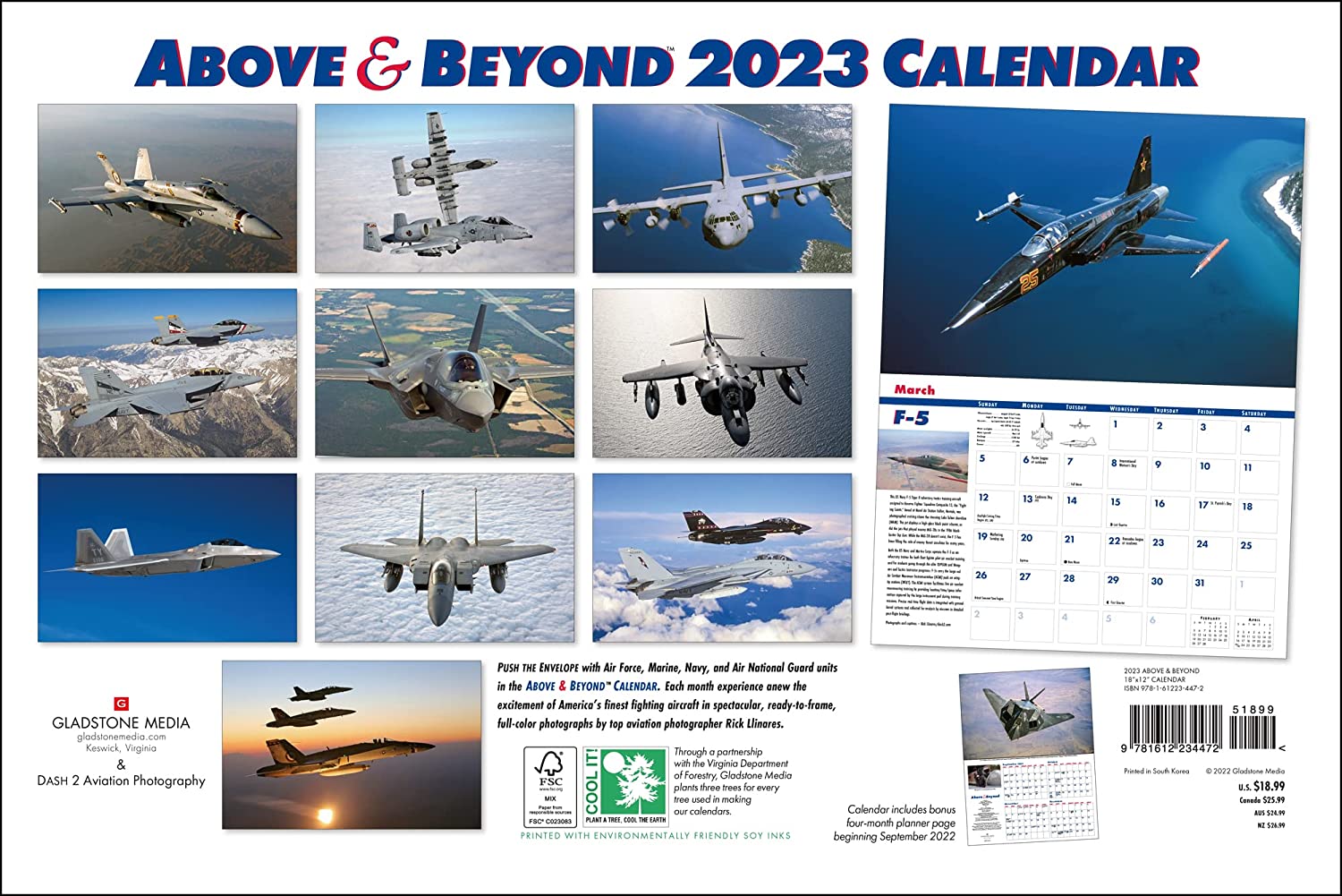 MILITARY JETS CALENDAR 2024